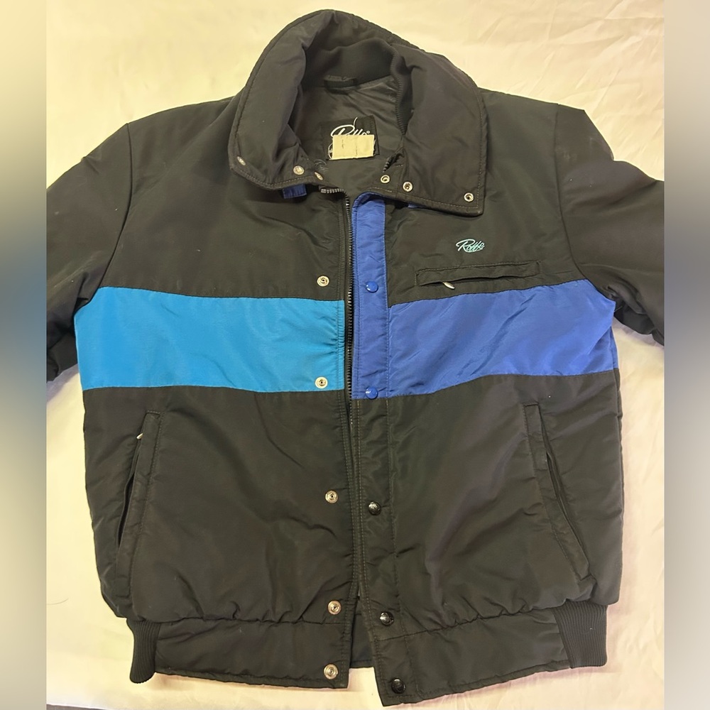 Vintage Roffe Jacket Men's Medium Puffer Athletic Ski Snowboard Made In USA 90's